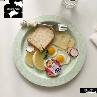 [Stoffs Pick from Korea] ELEGANT TABLE Romantic Marble Brunch Plate (2 colors Home cafe snack brunch), MADE IN KOREA