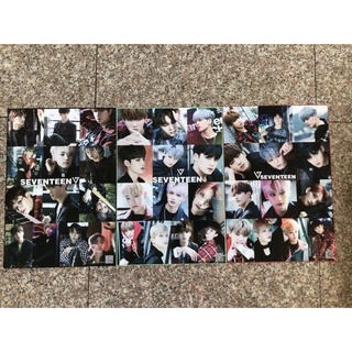 3ใบ50฿ โปสเตอร์ seventeen ขนาดA3