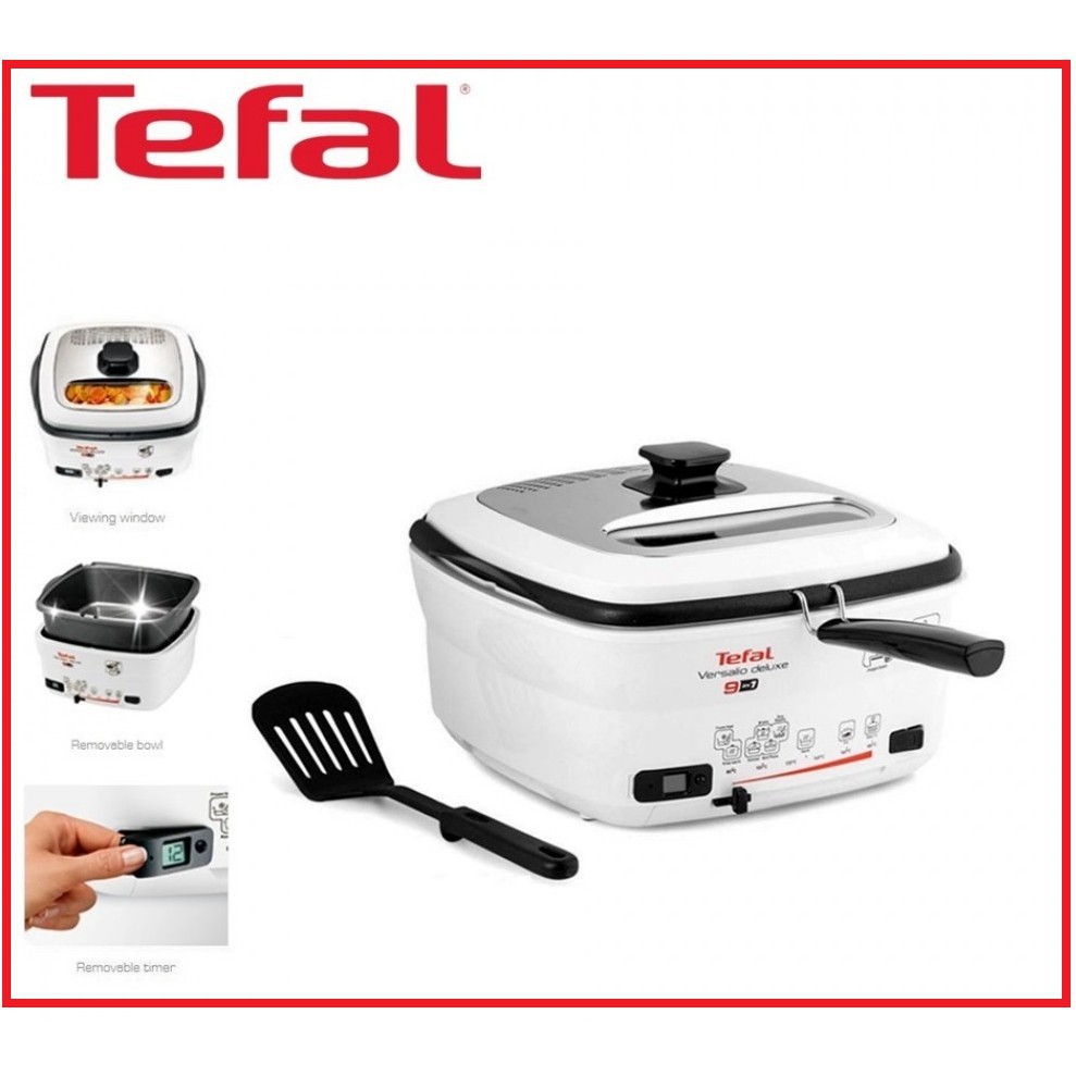 หม้อทอด NK หม้อทอดไร้น้ำมัน TEFAL หม้อทอดอเนกประสงค์ ขนาด2ลิตร รุ่น FR495065 (รับประกันศูนย์2ปี) หม้