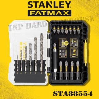 STANLEY  ชุดดอกสว่าน,ชุดดอกไขควง 19 ชิ้น รุ่น STA88554-XJ