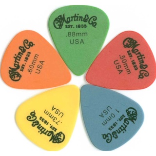 ปิ๊กกีตาร์ Martin Delrin Guitar Picks