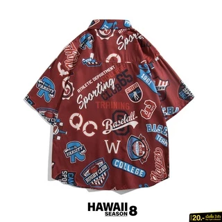[ลดล้างสต๊อก] เสื้อฮาวาย เสื้อไปทะเล เสื้อฮาวายผู้ชาย เสื้อวินเทจ ผ้าใส่สบาย ไม่ร้อน เสื้อสงกรานต์ เสื้อเชิ้ตแขนสั้น