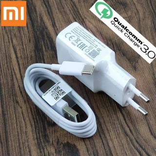 สายชาร์จ ชาร์จเร็ว Original Xiaomi Mi 8, Redmi Note7 Fast Charger Quick Charge 3.0 For Mi9 Redmi Note9 9s se 6 Mix 2