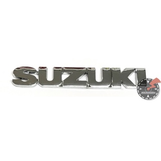 โลโก้ SUZUKI สีโครเมี่ยม ขนาดเท่าของเดิม ติดท้าย สำหรับ SUZUKI SWIFT