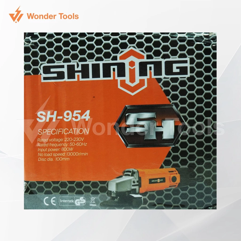 SHINING เครื่องเจียร์ไฟฟ้า 4 นิ้ว 800W รุ่น SH-954 thumbnail 9