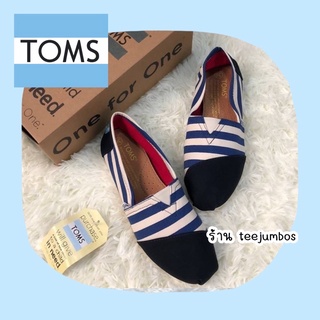 รองเท้า TOMS Original 🌵🍄 สินค้าพร้อมส่ง ลายทาง