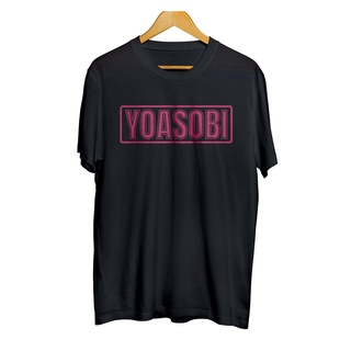 เสื้อยืดใหม่ 2022Yoasobi เสื้อเชิ้ต ผ้าฝ้าย 100% พิมพ์ลาย ICON 30s music DistributionL XL  XXL 3XL