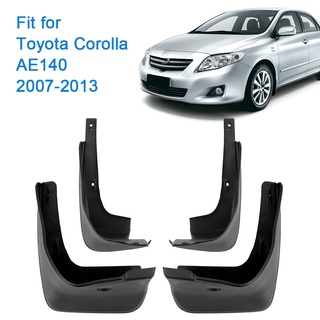 บังโคลนด้านหน้าและด้านหลังสําหรับ Toyota Corolla Ae140 2007-2013 4 ชิ้น