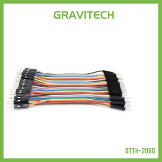 [Gravitechthai]Premium Male/Male Jumper Wires - 15cm x40