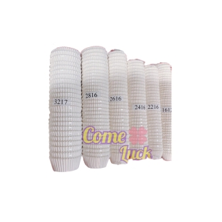 พร้อมส่ง กระทงกระดาษ กระทงจีบ กระดาษfood grade กระทงขาว กระทงกระดาษเบอร์1612 2216 2416 2616 2816 3217 3218 3219