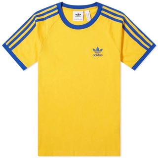 Adidas RETRO CALIFORNIA เสื้อยืดสีเหลือง