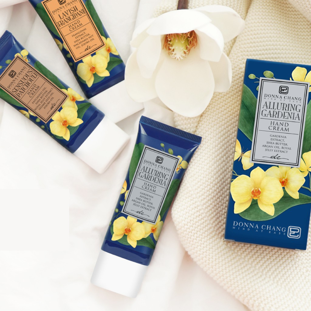 DONNA CHANG Alluring Gardenia Hand Cream 40 ml ดอนน่า แชง ครีมทามือ ครีมบำรุงมือ ครีมบำรุงเล็บ - รูปที่ 2