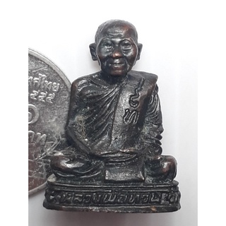 รูปหล่ออุดกริ่ง หลวงพ่อทวน วัดหนองพังตรุ กาญจนบุรี ปี2538