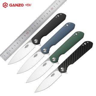 มีดพับ (folding knife) GANZO FH41 มีดแคมป์ มีดพก ใบ 3.6" ของแท้ เหล็ก D2 มีดเดินป่า EDC