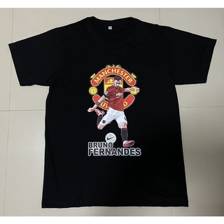 เสื้อยืดแขนสั้นลาย Bruno Fernandes ทีมแมนยู