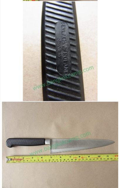 [GENUINE]​ มีดเกอร์ลาจ โปแลนด์ GERLACH Poland ตรามงกุฎ ใหม่เก่าเก็บ  คมกริบ ใบ7นิ้ว ยาวรวม12นิ้ว ใบมีดหนาพิเศษ - รูปที่ 4