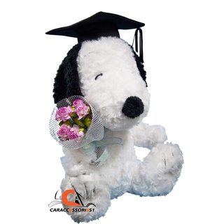 ลิขสิทธิ์แท้ 100% พร้อมส่ง! ตุ๊กตาสนูปปี้รับปริญญา Snoopy ขนาด 12" (ราคาต่อชิ้น)