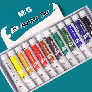 M&amp;G Acrylic Set ปริมาณ 12ml./1หลอด