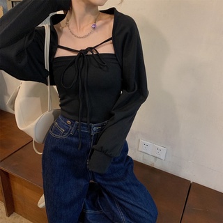 Suxi ใหม่เสื้อลําลองสําหรับสตรีแขนยาวสไตล์เกาหลี