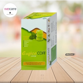 MEGA We Care Eugica Coff ยูจิก้า คอฟ ลูกอมสมุนไพร[1 กล่อง] EXP.2021-12-15