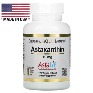 California Gold Nutrition, Astaxanthin, 12mg