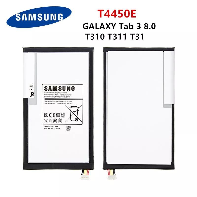 SAMSUNG Originalแท็บเล็ตT4450Eแบตเตอรี่ 4450mAhสำหรับSamsung Galaxy Tab 3 8.0 T310 T311 T315 SM-T310 SM-T311 T3110 E0288