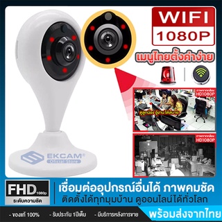 IP CAMERA WIFI  S96 กล้องวงจรปิดไร้สายติดตั้งง่ายกล้อง 2ล้านพิกเซล องศารุ่นรองรับภาษาไทย N-IP5706W