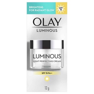 🌟ล้างสต๊อก🌟Olay โอเลย์ ไวท์ เรเดียนซ์ ไลท์ เพอร์เฟคติ้ง เดย์ ครีม SPF24 ขนาด 12 กรัม / SPF15 ขนาด 12 กรัม