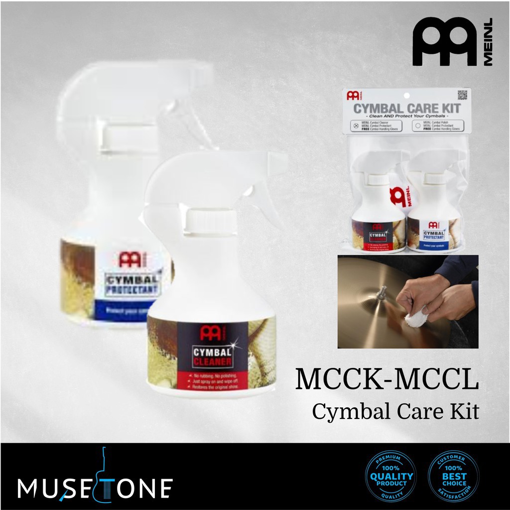 ชุดน้ำยาทำความสะอาดฉาบ Meinl รุ่น MCCKMCCL Care Kit Cymbal Cleaner