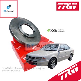 TRW (1แผ่น) จานดิสเบรกหน้า Toyota AE110 AE111 สามห่วง / จานดิสเบรค จานเบรก AE101 AE EE / DF1423