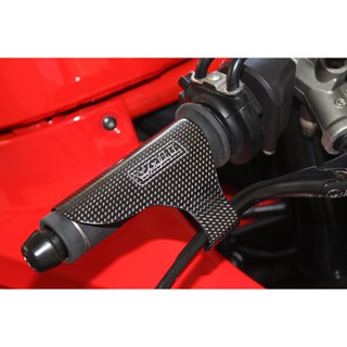 ที่ล็อคคันเร่งมอเตอร์ไซค์ ไทก้า Parking Brake, Carbon, Universal คาบอนแท้