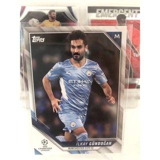 2021-22 Topps UEFA Champions League Soccer Cards Manchester City