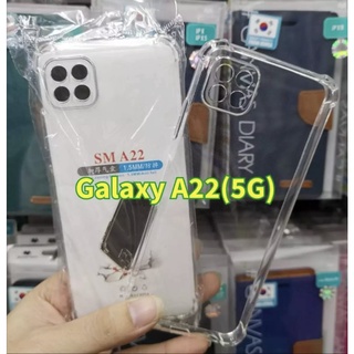 เคสโทรศัพท์ต้านเชื้อแบคทีเรีย Case Samsung A22 5G เคสโทรศัพท์ ซัมซุง เคสใส เคสกันกระแทก  ส่งจากไทย