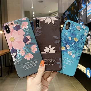 เคส Realme C11 C15 6i 5i 6 5 C3 X 5s XT X2 2 Pro C2 C1 U1 Case Beautiful Flower Soft Silicone Slim TPU Cover