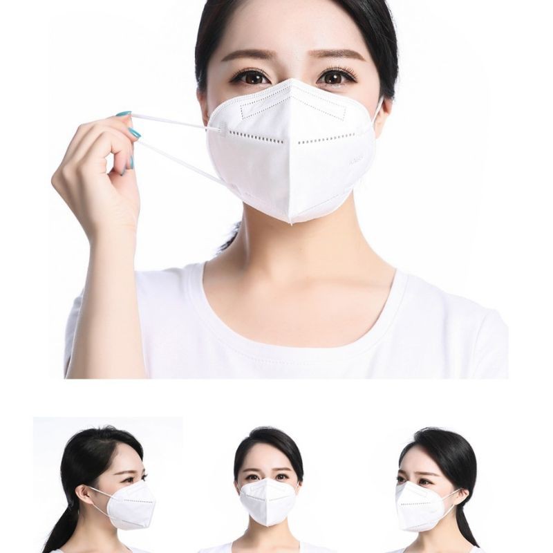 🔥พร้อมส่ง🔥 หน้ากากกันฝุ่น  หน้ากาก KN95 มาตรฐานเทียบเท่า N95 ป้องกันฝุ่น PM2.5 แบบไม่มีวาล์ว