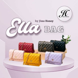 Jims HONEY ELLA BAG ผ้าพันคอกระดุม ของแท้ (ฟรีกล่องพิเศษ) TAS SELEMPANG WANITA TAS WANITA SLING BAG