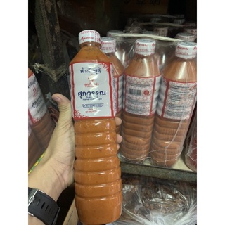 💥น้ำจิ้มสุกกี้สุภวรรณ สูตรไหหลำ💥 อร่อยหอมเต้าหูยี๋ ปริมาณ 750 ml