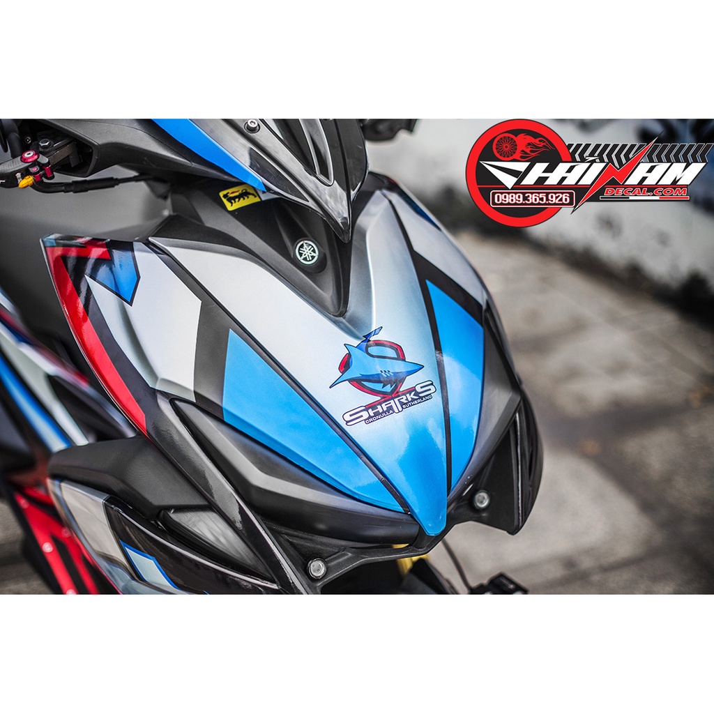 NVX Boss Red White Blue Thailand Stamp