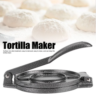 ราคาต่ำสุด เครื่องกดแป้งอลูมิเนียมอัลลอยด์ Tortilla 6.5 นิ้วสําหรับบ้านและสวน