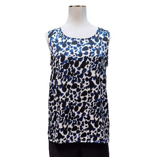 Printed Sleeveless Blouse