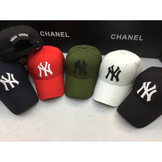 หมวก&lt;NY&gt;เทรนด์แฟชั่นสีที่สวยงามและการเย็บปักถักร้อยในราคาที่ถูกที่สุดหมวก