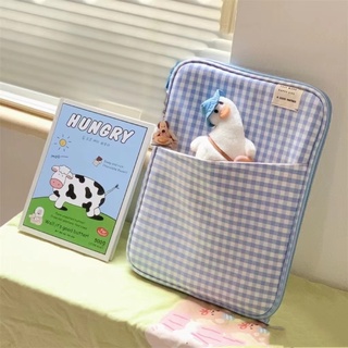 กระเป๋าแล็ปท็อป อิน เคสแท็บเล็ตลายสก๊อตสไตล์เกาหลีชุด 9.7 10…