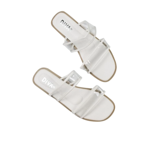 โปรโมชั่น : ขายดี ส่งเร็วรองเท้าสวมเบลล่า สีขาว นู้ด เทา เท้าอวบแนะนำ1ไซส์