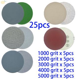 แผ่นกระดาษทรายขัด 1000-5000 grit 25 ชิ้น