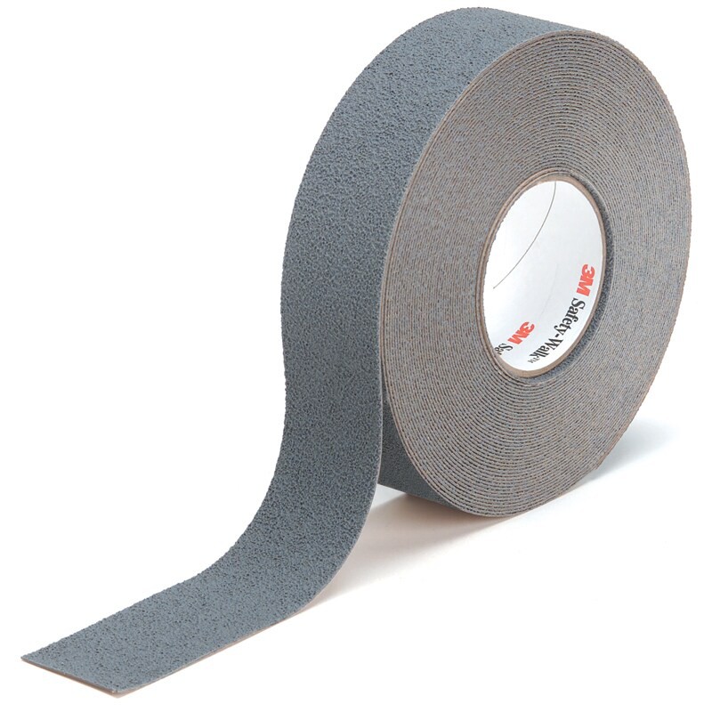 เทปกันลื่น 1 นิ้วx18 ม. สีเทา 3M 370 Anti-Slip Tape 1 inch x18m. Gray 3M 370