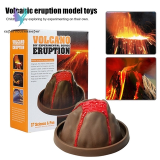 Volcano Eruption ของเล่นวิทยาศาสตร์ฟิสิกส์