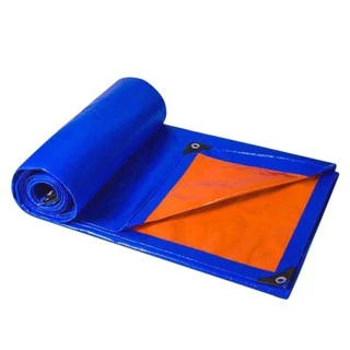 ผ้าใบกันฝน กันแดด มีขนาด5x6เมตร 5x8เมตร 8x8เมตร 8x12เมตร (มีตาไก่) ผ้าใบพลาสติกเอนกประสงค์