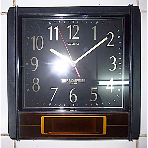 เครื่องใช้ในบ้าน นาฬิกาติดผนังCasio อุปกรณ์แต่งบ้าน นาฬิกา