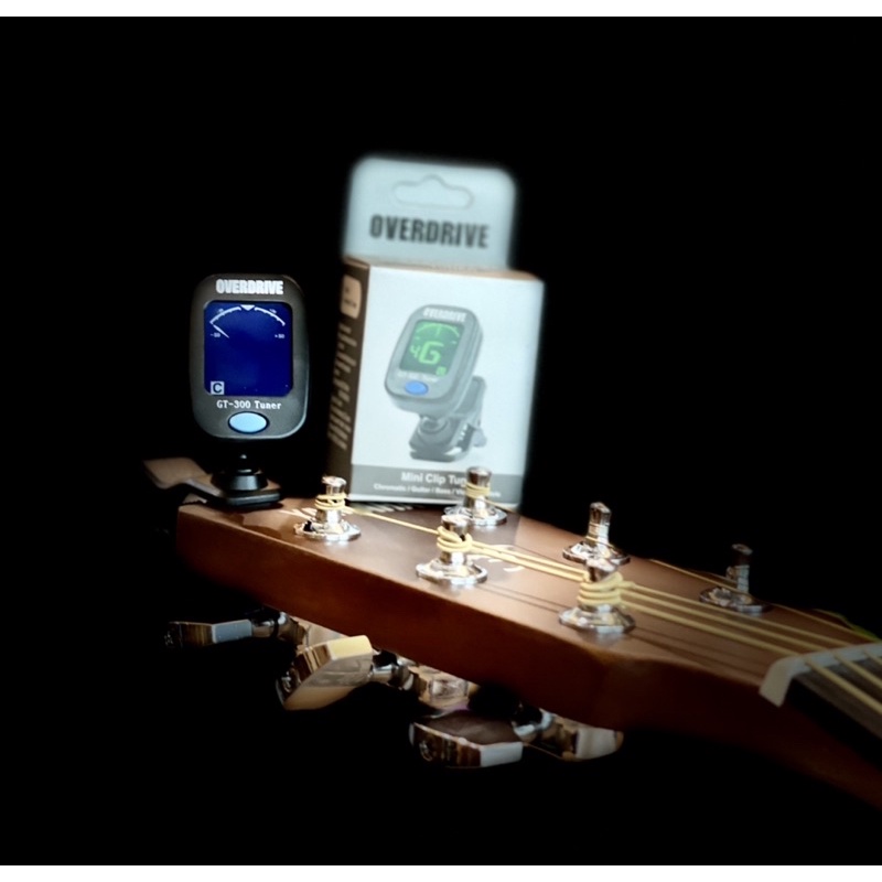 เครื่องตั้งสายกีต้าร์ความไวสูงOverdiveใช้งานง่ายรุ่นgt-300