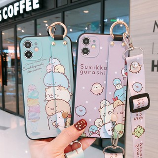 เคสโทรศัพท์มือถือ พร้อมสายคล้องมือ สําหรับ ไอโฟน 6 6p 7 8 se2 7p 8p X XR XSMAX 11 11PRO 11PROMAX